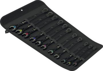 Joker ring ratchet spanners 6000, black edition Wera