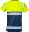 Fristads 7518 THV High vis T-särk cl 1 Hi-Vis kol/merv.sin XL