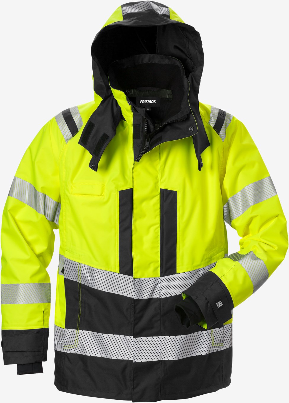 Fristads 4515 GTT jope Hi-Vis kollane/must XXL