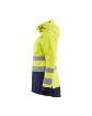 Blaklader naiste HighVis talveparka kollane/must L