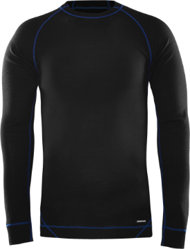 Fristads 7517 MW Merino vill T-särk must XL