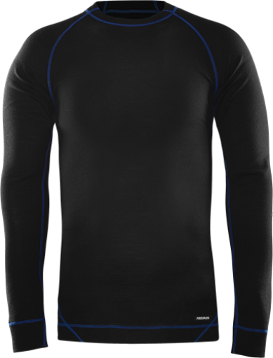 Fristads 7517 MW Merino vill T-särk must XL