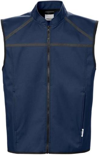 Fristads 4559 LSH softshell vest tume merev.sin XL