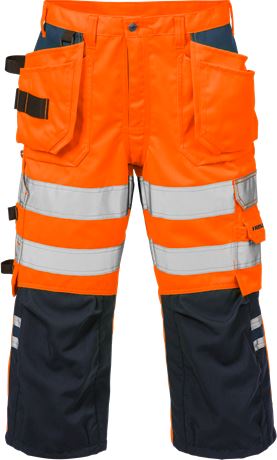 Fristads 2027 PLU piraadipüksid oranž/sin C60