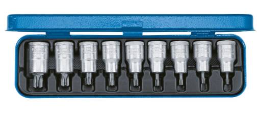 Kruvikeerajate komplekt 1/2″ 9tk TORX T20-60, ITX 19 PM Gedore