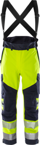 Fristads 2525 ATHR tulekin. püksid Hi-Vis kol/merev.sin. 3XL
