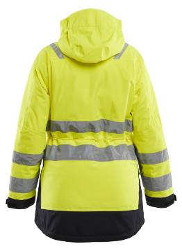 Blaklader naiste HighVis talveparka kollane/must M