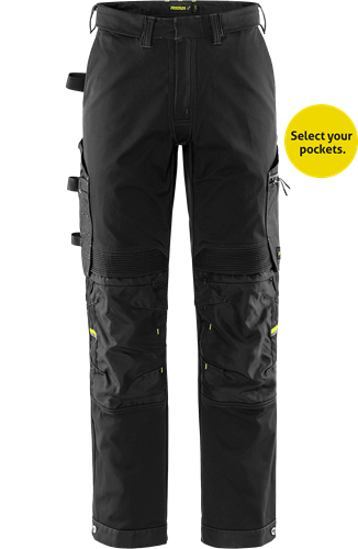 Fristads 2800 GSTT Flex stretch püksid must C44