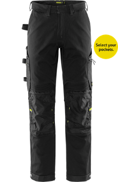 Fristads 2800 GSTT Flex stretch püksid must D108