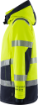 Fristads 4086 ATHR FLAME parka HI-Vis kollane/merev.sin. L