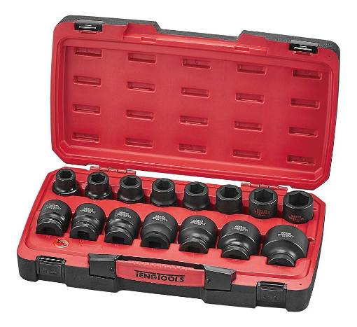 padrunite komplekt 3/4 17osal Teng Tools