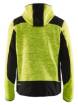 Blaklader kootud softshell-jakk neoonkollane/must XXXL