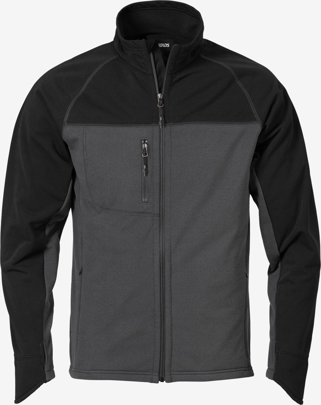 A-Code 1475 MIC fliisjakk t.hall/must XXL