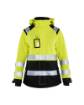 Blaklader HighVis jope naiste kollane/must S