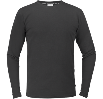 Texstar TS17 T-särk pikkade varrukatega must XL