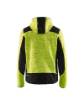 Blaklader kootud softshell-jakk neoonkollane/must XS