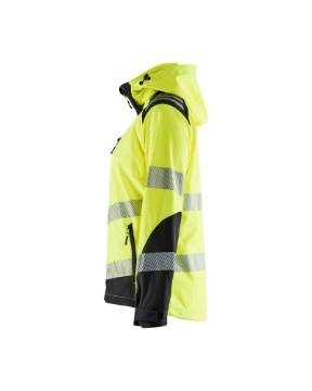 Blaklader softshell-naistejakk kapuutsiga  neoonkollane/must S