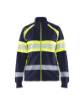 Blaklader Hi-vis Sweater Women Navy blue/Yellow M