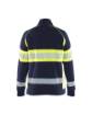 Blaklader Hi-vis Sweater Women Navy blue/Yellow M