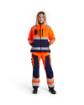 Blaklader HighVis softshell naiste jope oranž/t.sinine L