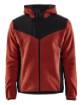 Blaklader SOFTSHELL  KOOTUD JAKK punane-must XXXL