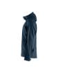 Blaklader softshell jakk kapuutsiga must/tumehall L