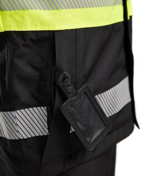 Blaklader Shell Jacket Hi-Vis Black/Yellow 4XL