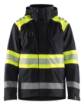 Blaklader Shell Jacket Hi-Vis Black/Yellow 4XL