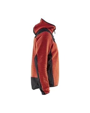 Blaklader SOFTSHELL  KOOTUD JAKK punane-must M