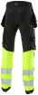 L.Brador 1021P püksid must/HI-Vis kollane 54