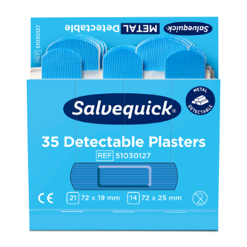 Salvequick 51030127 plaaster detektoriga avastatav 35tk täitepakk