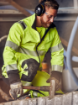 Fristads 4647 GSTP Green jope Hi-Vis kollane/must 2XL