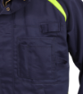Fristads 4030 FLAM jope tume merev.sin 3XL
