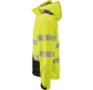 Texstar FJ87 Hi-Vis softshell cl3 kollane/must XL