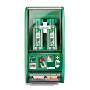 Cederroth 721500 silmaloputusvahendite komplekt seinale kinnitatav