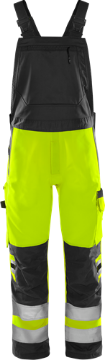 Fristads 1030 GPLU traksipüksid Hi-Vis kol/must C56