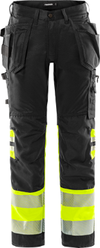 Fristads 2706 PLU püksid Hi-Vis kollane/must C54