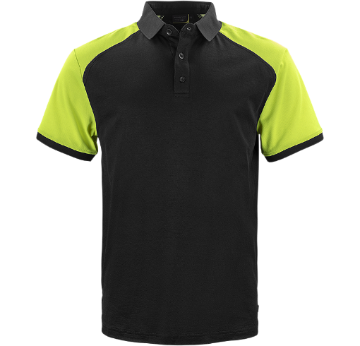 Texstar PS22 HiVis polosärk kollane/must XL