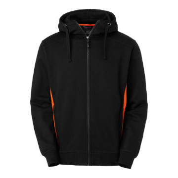 SW Franklin kapuutsiga dressipluus oranz/must XXL