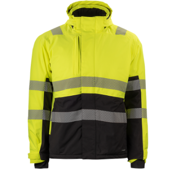 Texstar FJ92 HiVis talvejope kollane/must L