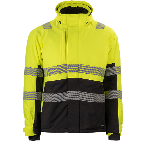 Texstar FJ92 HiVis talvejope kollane/must L