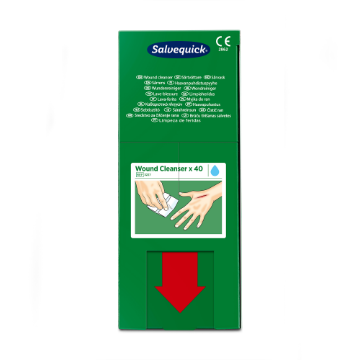 Salvequick 3227 haavapuhastussalvrätikud 0,9% NaCl 40tk