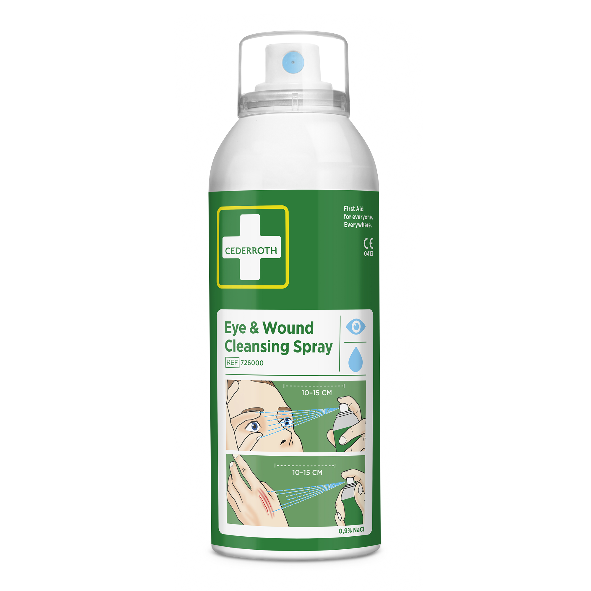 Cederroth 726000 silma- ja haavapesusprei 150ML