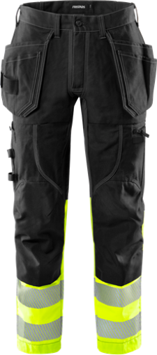 Fristads 2608 FASG Stretch püksid kol/must C48