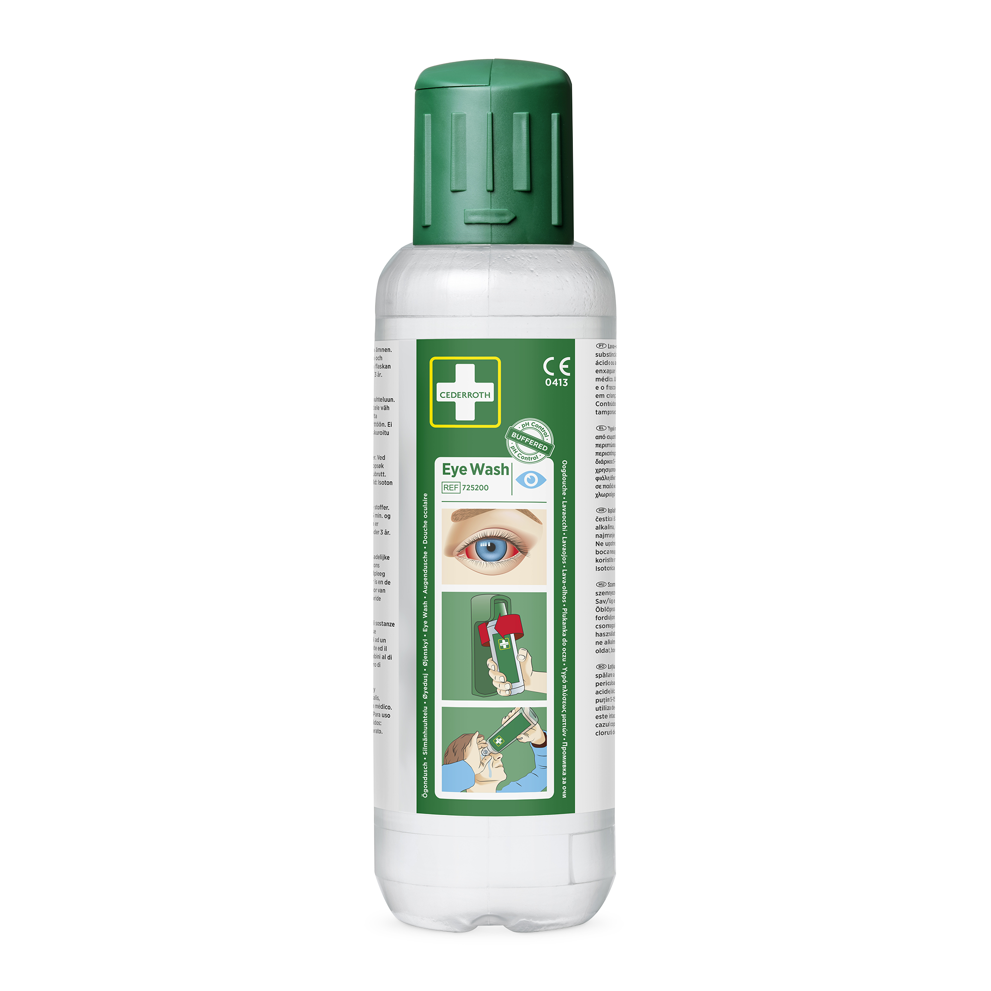 Cederroth 725200 silmaloputuspudel 2x500ml