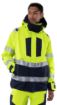 Fristads 4095 GXE tulekindel talvejope Hi-Vis kol/merev.sin XL