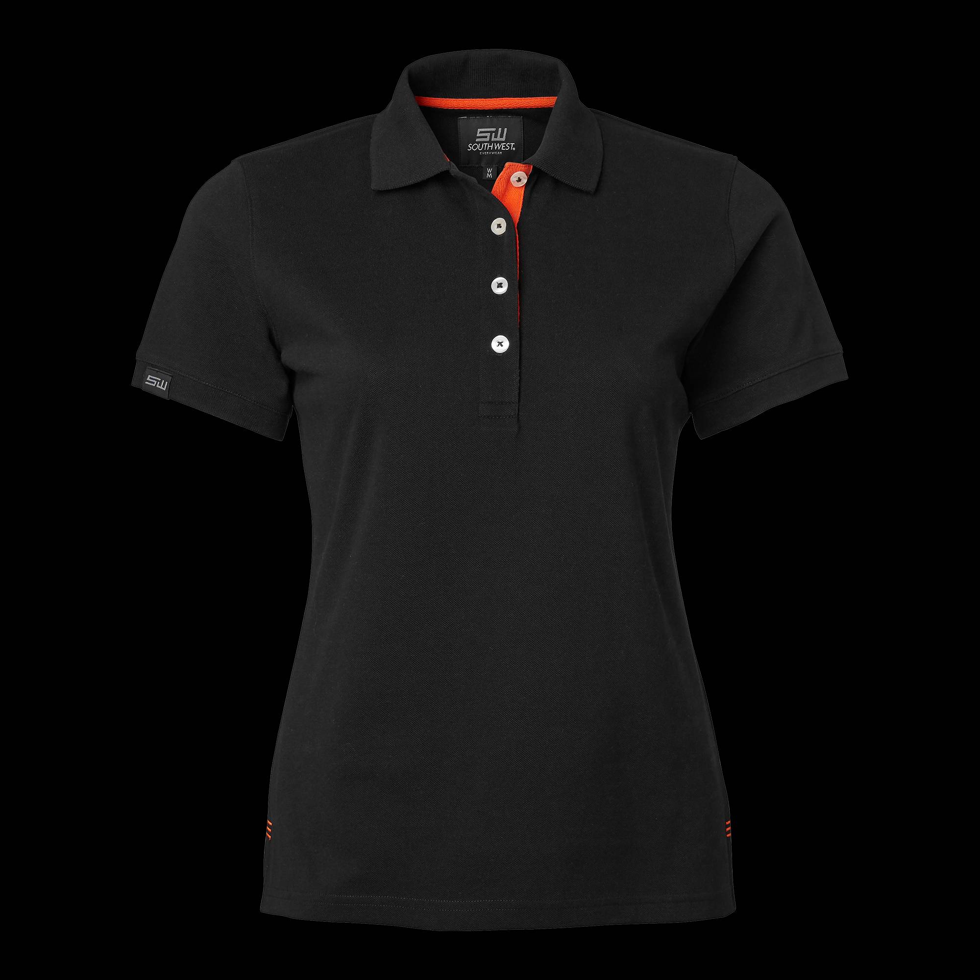 SW Wera Polo w Black/orange L