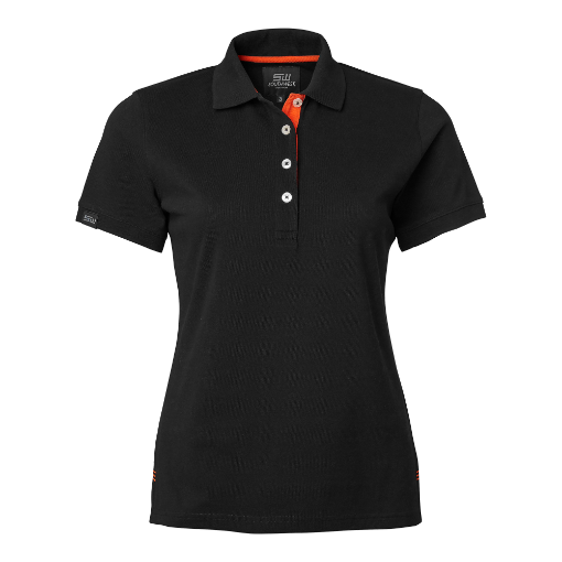 SW Wera Polo w Black/orange XL