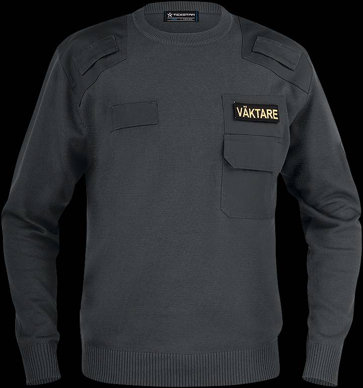 Texstar VN01 turvatöö NATO-pullover tumehall L