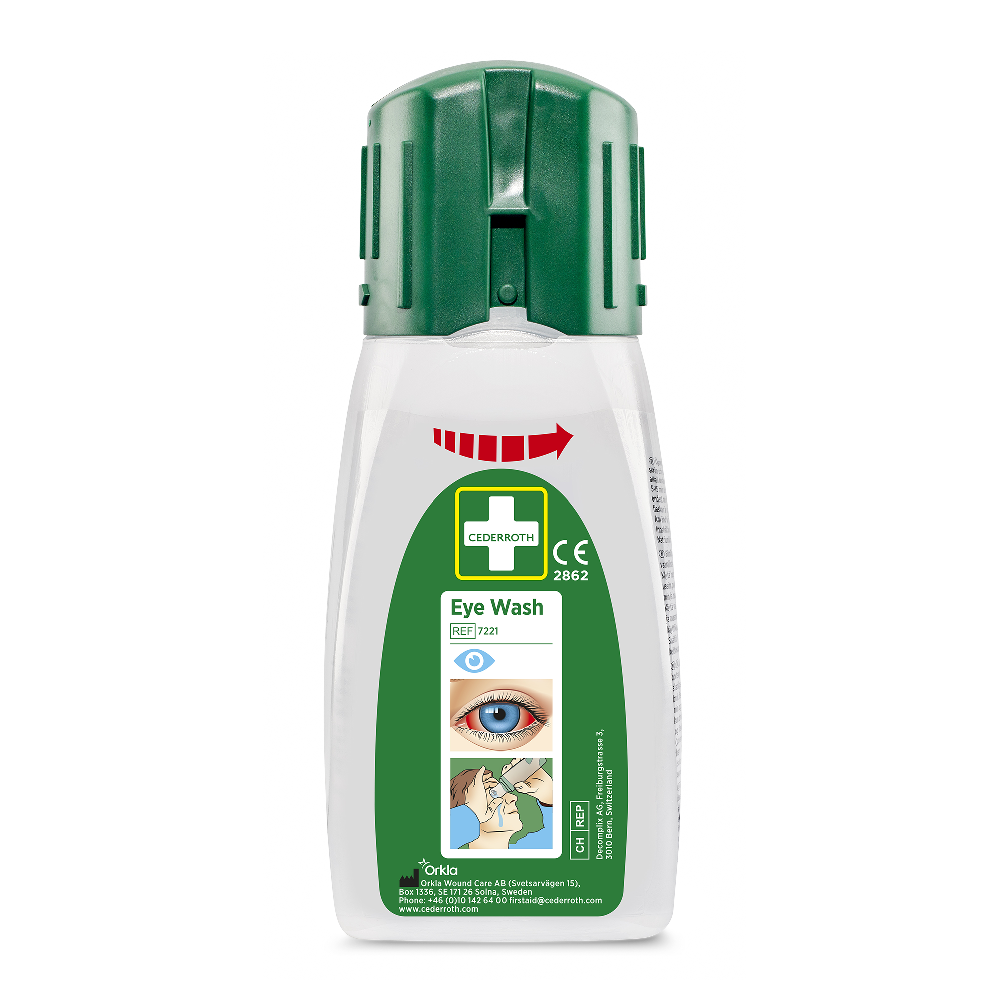 Cederroth 7221 silmaloputuspudel 235ml